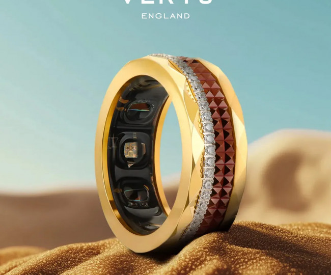 Розумне кільце Vertu AI Diamond Ring – Afterglow Edition